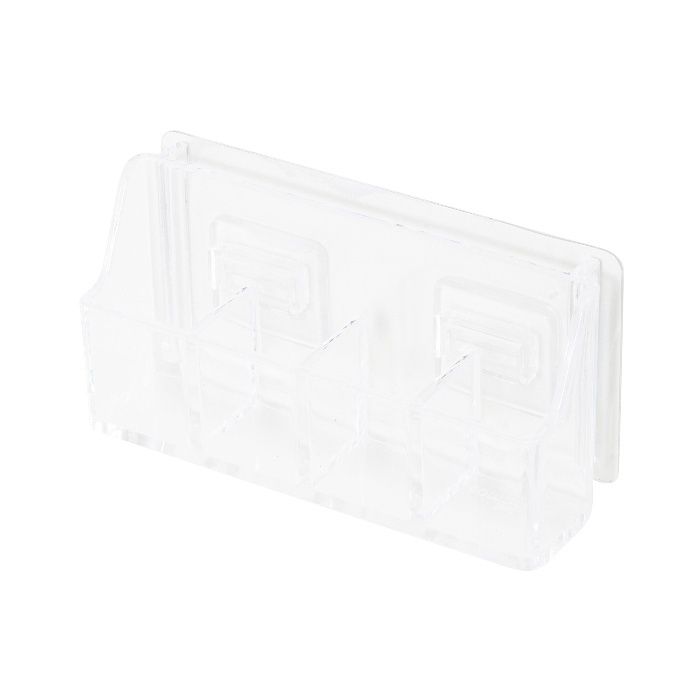 Bestlock Magic Vision Aufbewahrungsbox für die Montage an der Wand mit 4 Fächern - Transparent 1 Compactor