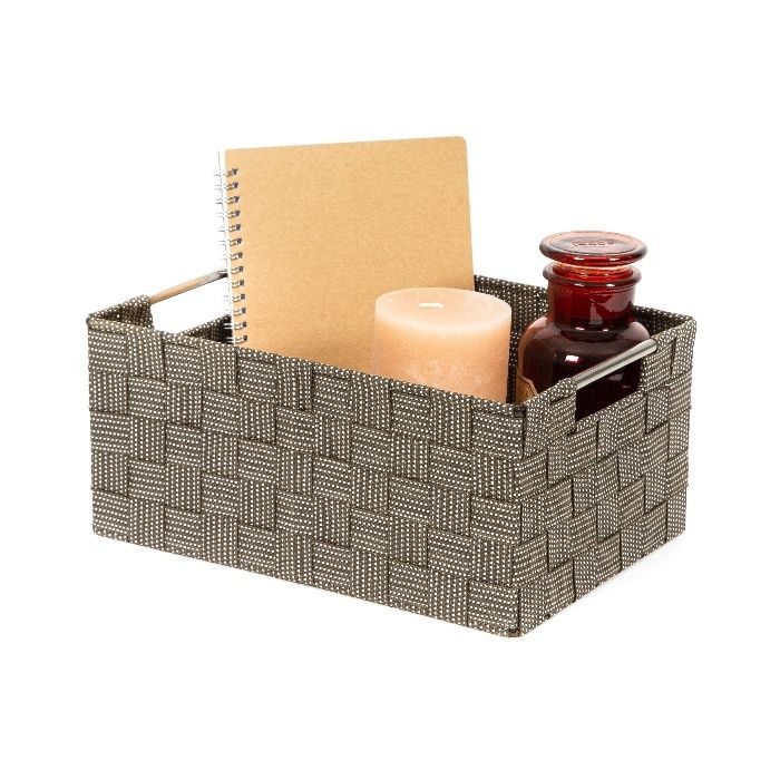 "Toronto" Mittelgroßer Aufbewahrungskorb - Braun 4 Compactor