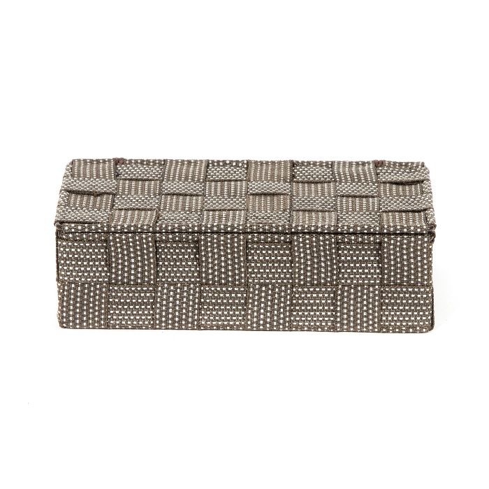 "Toronto" Kleiner Aufbewahrungskorb - Braun 2 Compactor