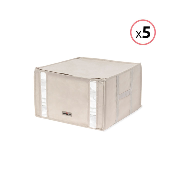 Set mit 5 Compactor Life 2.0 Vakuum Aufbewahrungstaschen - Medium 1 Compactor