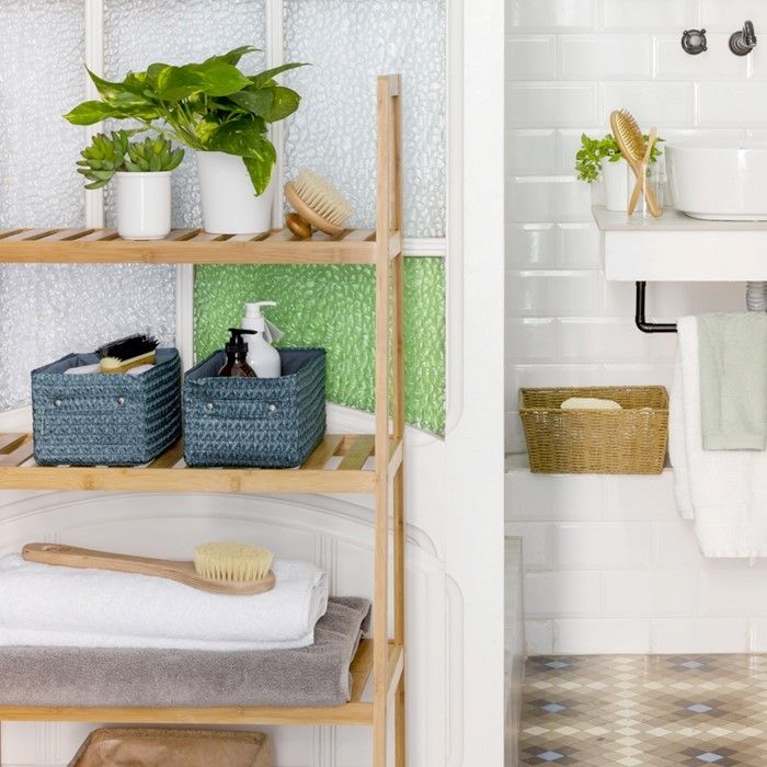 Blauer Korb "Lilou" 5 Compactor