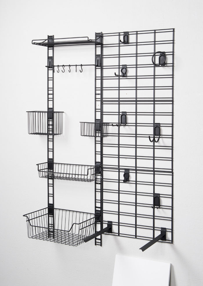 Set mit 2 Walltech Garage Regal-Halterungen 2 Compactor