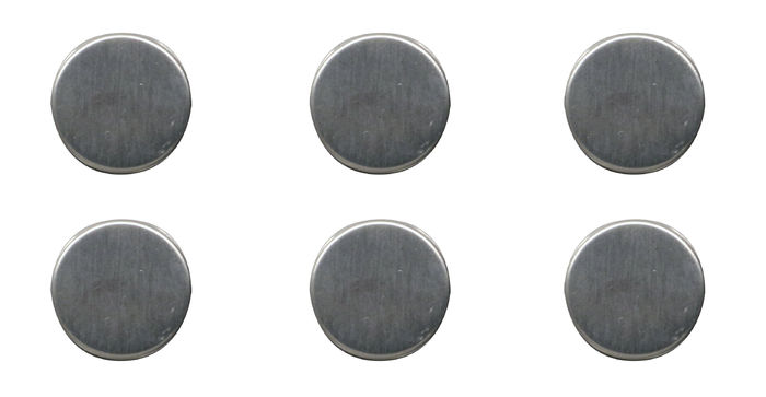 Set mit 6 Magneten für Aufbewahrung 1 Compactor