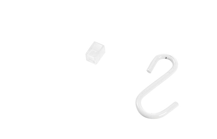 Set mit 6 Hauswirtschaftsraum S-Form Haken 1 Compactor