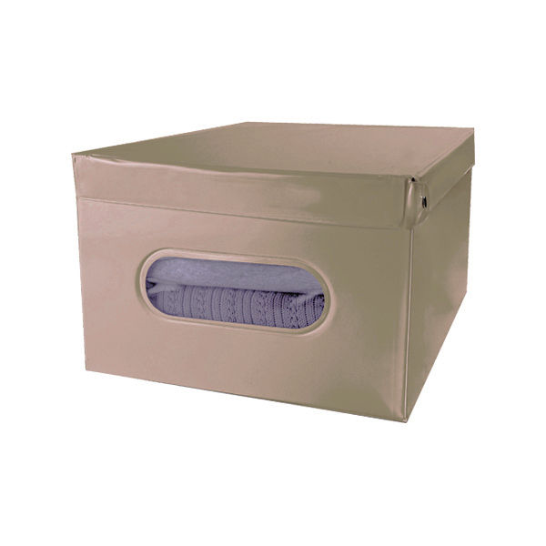 "Smart" PVC Aufbewahrungsbox - Taupe 1 Compactor