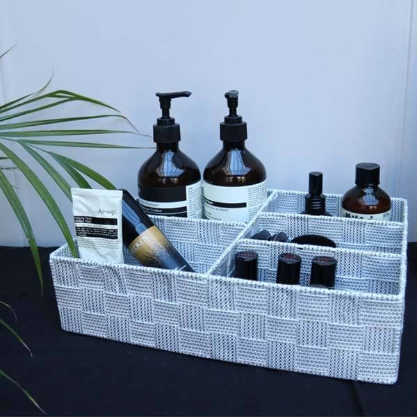 "Toronto" Schubladen-Organizer mit 5 Fächern - Weiß 3 Compactor