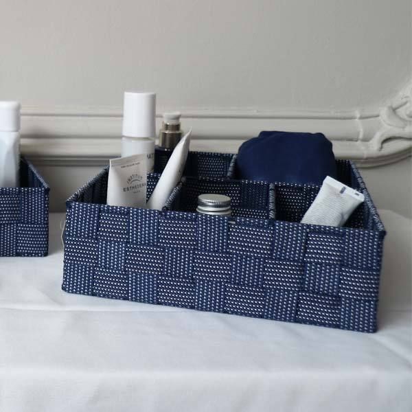 "Toronto" Schubladen-Organizer mit 5 Fächern - Blau 2 Compactor