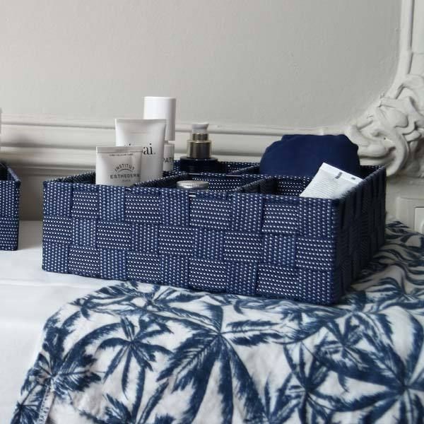 "Toronto" Schubladen-Organizer mit 5 Fächern - Blau 3 Compactor