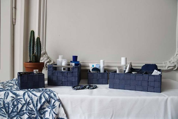 "Toronto" Schubladen-Organizer mit 5 Fächern - Blau 4 Compactor