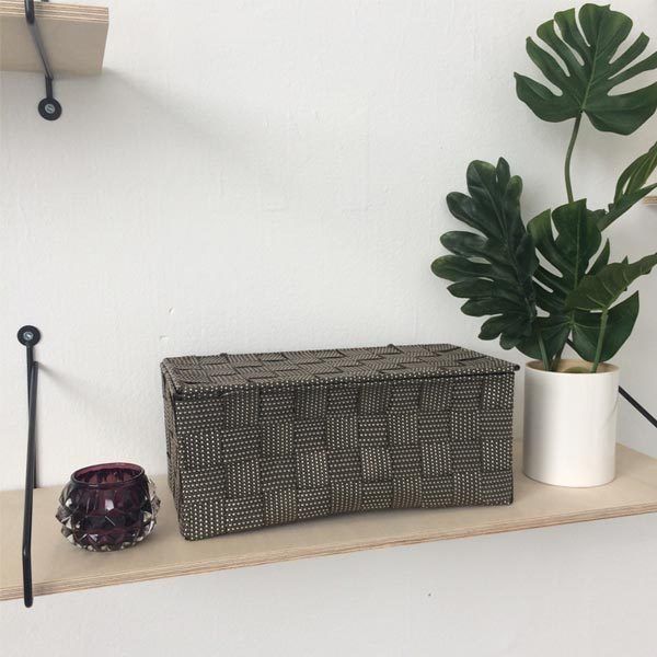 "Toronto" Große Aufbewahrungsbox - Braun 7 Compactor