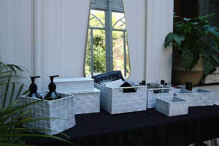 "Toronto" Medium Schubladen-Organizer - Weiß 4 Compactor