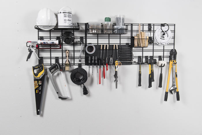 Walltech Garage Doppelhaken - Kurz 4 Compactor