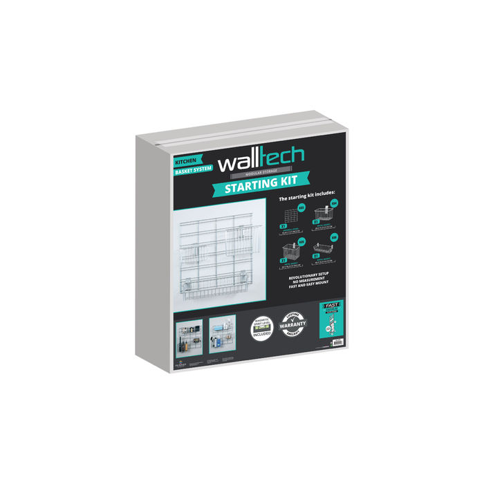 Walltech Küchen-Aufbewahrungssystem Starter Kit 3 Compactor