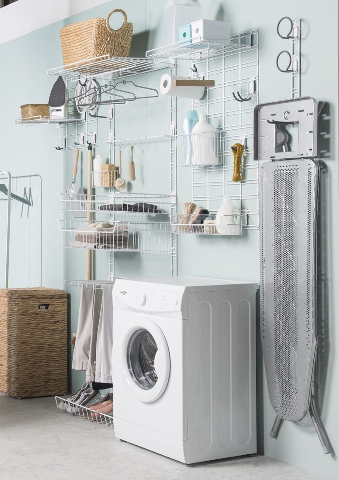 Walltech Hauswirtschaftsraum Medium Aufbewahrungskorb 3 Compactor