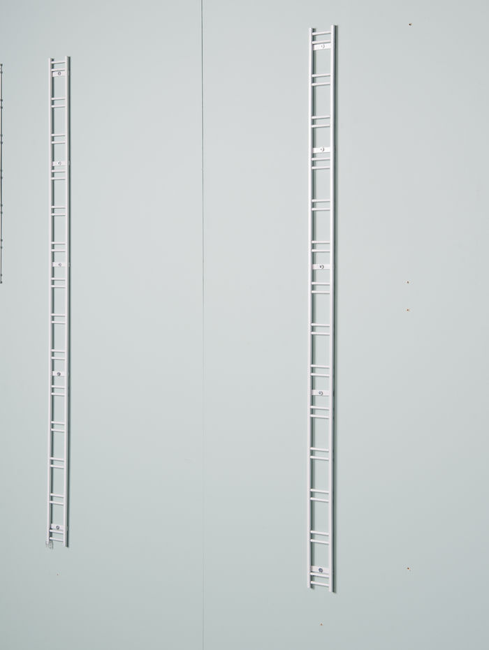 Walltech Hauswirtschaftsraum Lange Leiter-Regal Schiene 2 Compactor