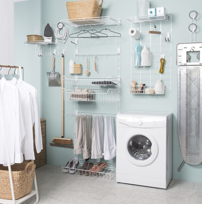 Walltech Hauswirtschaftsrraum Gitterstützrahmen 3 Compactor