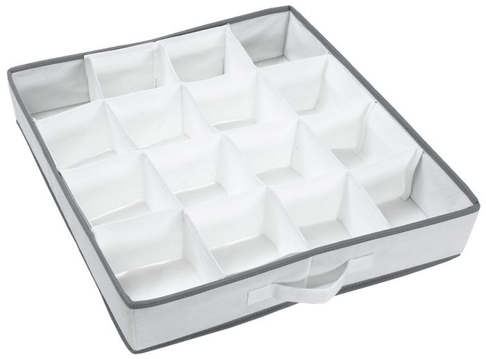 "Welt der Aufbewahrung" Schubladen-Organizer mit 16 Fächern 1 Compactor