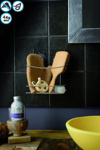 Bestlock Magic Dusch-Regal/Dusch-Ablage für die Montage an der Wand