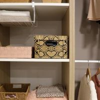 "Python" Karton Aufbewahrungsbox mit Druckknöpfen