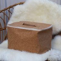 "Cork" Aufbewahrungstasche mit Reißverschluß