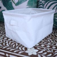 "Flex" Kleiner Aufbewahrungskorb - Cremefarben