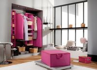 Kleidungs-Organizer mit 6 Fächern - Pink