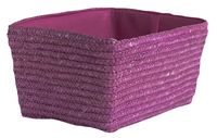 "Hawaii" Geflochtener Ablagekorb - Pink