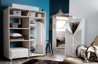 Ikat Beige Bettdecken-Aufbewahrungstasche