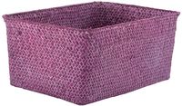 "Kito" Seegras-Ablagekorb - Pink