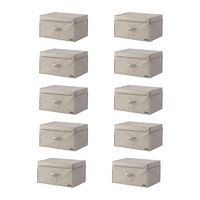 Set mit 10 Compactor 2.0 Vakuum Aufbewahrungs-Truhen - XL