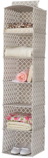 Madison Kleidungs-Organizer zum Aufhängen mit 6 Fächern