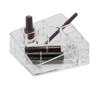Quadratischer Make-up- und Schmuck-Organizer - Transparent