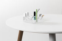 Quadratischer Make-up- und Schmuck-Organizer - Transparent