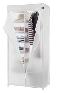 Milky Metallrahmen Kleiderschrank