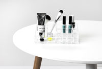 Multi-Abteil Make-up Organizer - Transparent