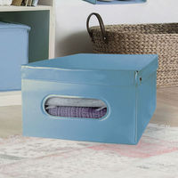 "Nordic" PVC Aufbewahrungsbox - Blau