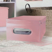 "Nordic" PVC Aufbewahrungsbox - Pink
