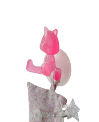 "Lustige Katze" Selbsthaftender Haken - Pink