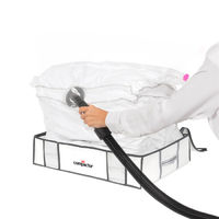 Set von 3 Compactor Life Unterbett Vakuum Aufbewahrungs-Taschen - groß