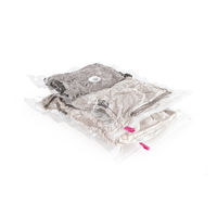 Set aus 2 Vac und Roll Aufbewahrungs-Taschen Vakuum und Manuell