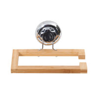 Bestlock Selbsthaftende WC-Papierrolle/Handtuchhalter - Bamboo