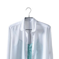 "Sticky" Rutschfester Gebogener Kleiderbügel mit Stange