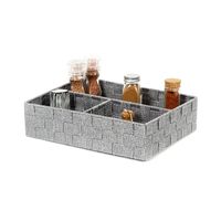 "Stan" Schubladen-Organizer mit 3 Fächern - Grau