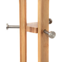 Marcus 3 Arm Bambus Mantel- und Hutständer