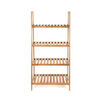 Riga Freistehendes Bambus Aufbewahrungsregal