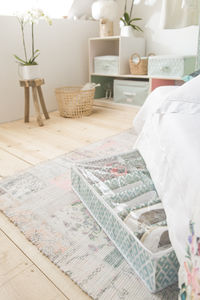 Daman Unterbett-Schuhbeutel mit 12 Fächern