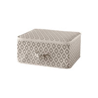 Daman Beige Aufbewahrungstasche mit Reißverschluß