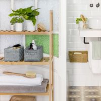 Grauer Korb  "Lilou"