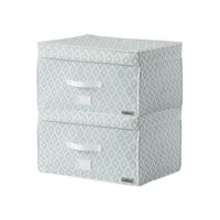 Set aus 2 Compactor Daman Vakuum-Aufbewahrungstruhen - XL