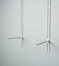 Set mit 2 Wandhalterungen für Walltech Hauswirtschaftsraum